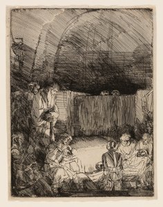 Złożenie do grobu autorstwa Rembrandt van Rijn