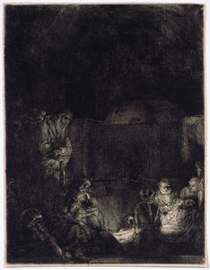 Złożenie do grobu autorstwa Rembrandt van Rijn