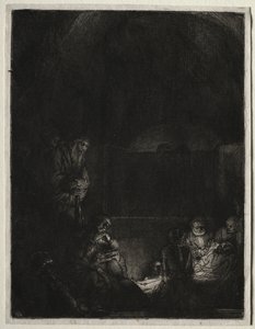 Złożenie do grobu, c. 1654. autorstwa Rembrandt van Rijn