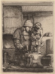 Złotnik autorstwa Rembrandt van Rijn