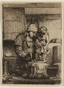 Złotnik autorstwa Rembrandt van Rijn