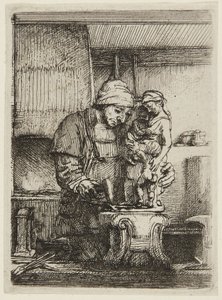 Złotnik autorstwa Rembrandt van Rijn