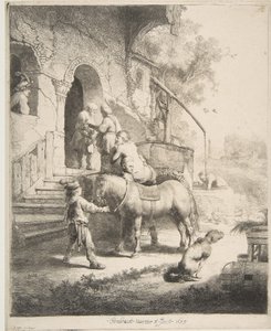 Dobry Samarytanin, 1633. autorstwa Rembrandt van Rijn