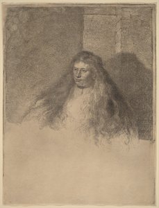 Wielka żydowska panna młoda autorstwa Rembrandt van Rijn