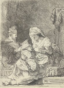 Święta Rodzina, c. 1632. autorstwa Rembrandt van Rijn
