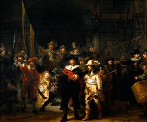 Straż nocna, 1642. autorstwa Rembrandt van Rijn