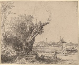 Omval autorstwa Rembrandt van Rijn