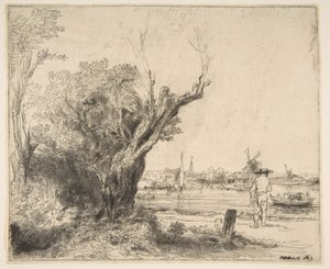 Omwal, 1645. autorstwa Rembrandt van Rijn