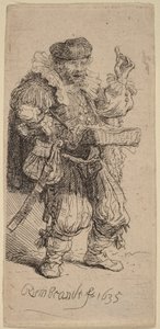 Szarlatan autorstwa Rembrandt van Rijn