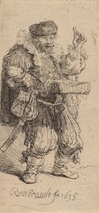 Szachownica, 1635. autorstwa Rembrandt van Rijn