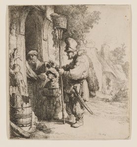 Sprzedawca trutki na szczury autorstwa Rembrandt van Rijn