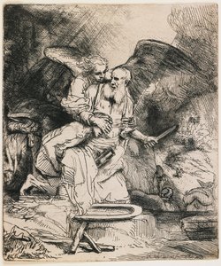 Ofiarowanie Izaaka autorstwa Rembrandt van Rijn