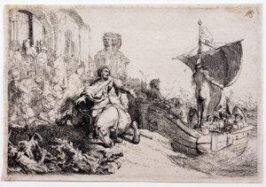 Statek fortuny autorstwa Rembrandt van Rijn