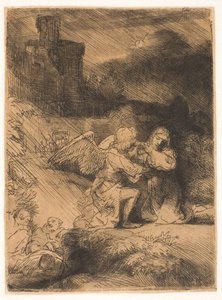 Agonia w ogrodzie autorstwa Rembrandt van Rijn