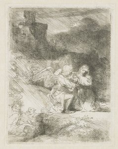 Agonia w ogrodzie autorstwa Rembrandt van Rijn