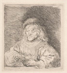 Gracz w karty autorstwa Rembrandt van Rijn