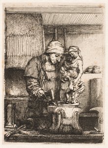 Złotnik autorstwa Rembrandt van Rijn