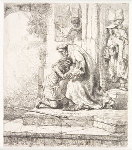 Powrót syna marnotrawnego autorstwa Rembrandt van Rijn