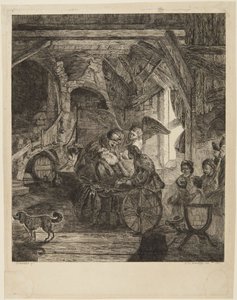 Tobiasz odzyskujący wzrok autorstwa Rembrandt van Rijn