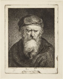 Atrabilarny starzec autorstwa Rembrandt van Rijn