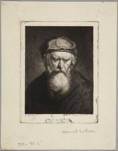 Atrabilny starzec autorstwa Rembrandt van Rijn