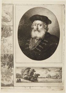 Starzec w czapce autorstwa Rembrandt van Rijn