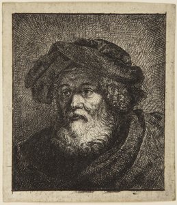 Starzec w czapce autorstwa Rembrandt van Rijn