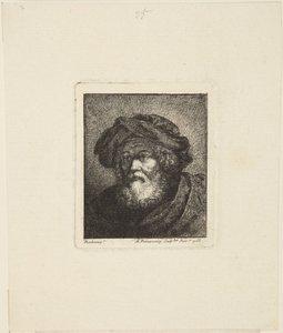 Starzec w czapce autorstwa Rembrandt van Rijn