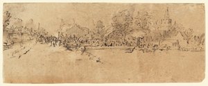 Widok Diemen autorstwa Rembrandt van Rijn