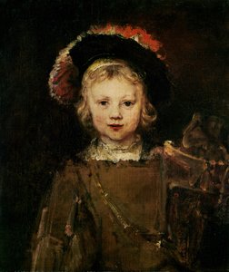 Młody chłopak w fantazyjnej sukience, ok. 1660