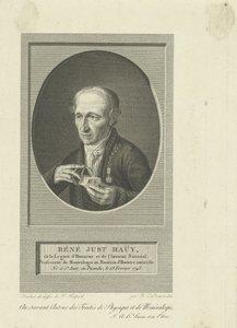 Portret René-Just Haüy 1743-1822, 1804. autorstwa Remi Henri Joseph Delvaux