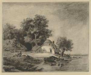 Farma na wodzie autorstwa Remigius Adrianus Haanen