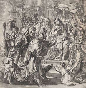 Kambyzes karzący niesprawiedliwego sędziego Sisamnesa, ok. 1630-80., ca. 1630-80.