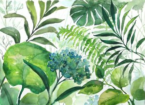 Lush Botanical Greens autorstwa Renate Holzner