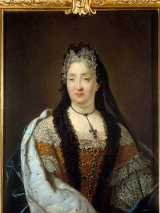 Portret Anne Marie de La Tremoille, księżnej Ursinów (1642-1722) Obraz przypisywany Rene Antoine Houasse (1645-1710)