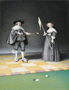 REMBRANDT-Golf, 2016, Rysunek ołówkiem na papierze