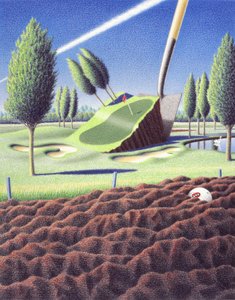 Spade, 2005, Rysunek ołówkiem na papierze
