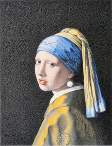 VERMEER-Golf, 2018, Rysunek ołówkiem na papierze