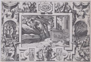 Medea ucieka przed Jasona Miecz krótkoręczny Jason goni ją, ale nie może żyć..., 1563.