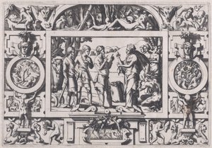 Królowa Ino i rolnik Królowa Ino wszędzie psuje nasienie roczniaka..., 1563.