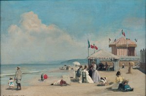 Plaża w Cabourg