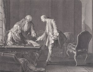 Syn marnotrawny domagający się spadku, ca. 1751.