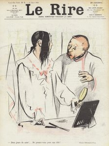 Ilustracja do Le Rire autorstwa Rene George Hermann Paul