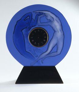Dzień i noc, 1926 (szklany obwód zegara)