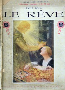 Przednia okładka „Le Reve” Emile Zola (1840-1902) 1910