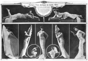 Colette (1873-1954) pozuje, 1909 autorstwa Reutlinger Studio