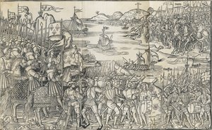 Ilustracja z Podróży do Ziemi Świętej Bernharda von Breidenb autorstwa Reuwich
