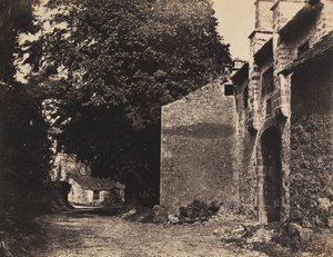 Brama do Borwick Hall, Lancashire autorstwa Rev. John Richardson Major