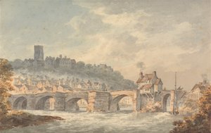 Most Bridgnorth, Shropshire autorstwa Rev. William Gilpin