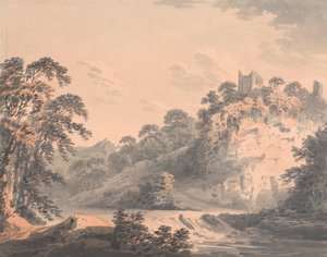 Zamek Knaresborough, Yorkshire autorstwa Rev. William Gilpin